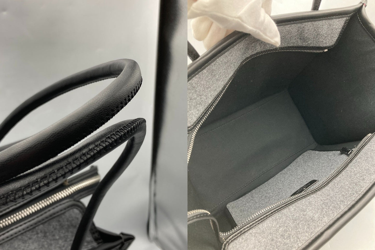 kate spade ケイトスペード エラ フェルト トートバッグ 中古 D4