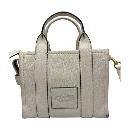MARC JACOBS THE TOTE ミニ 2WAY バッグ ホワイト マークジェイコブス トートバッグ ショルダー ブランド レディース 中古 W４