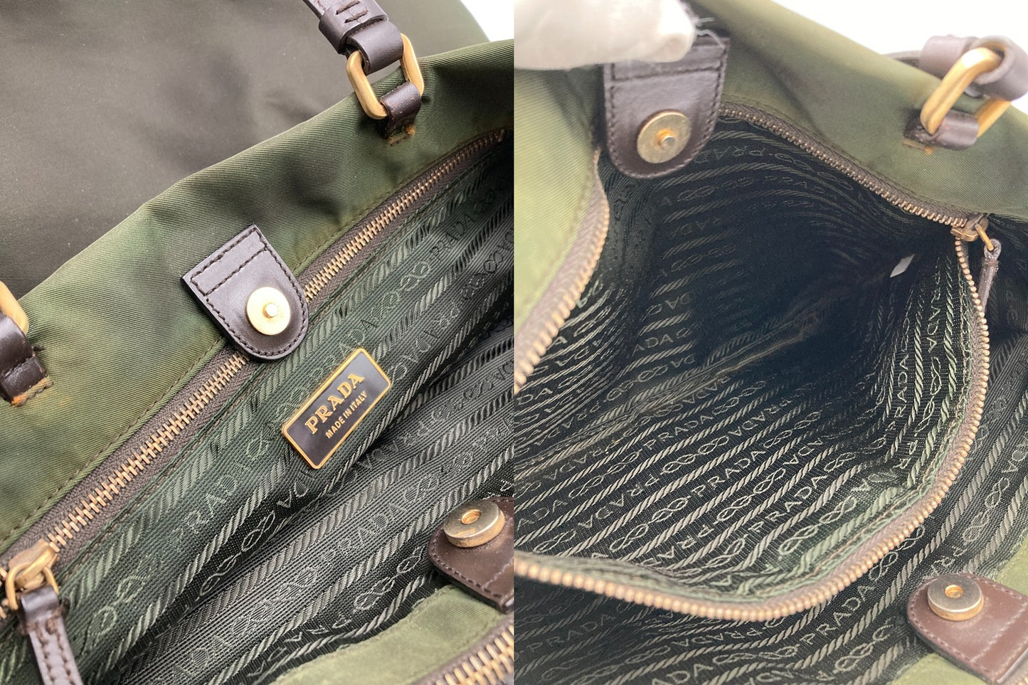 PRADA プラダ ナイロン トートバッグ 中古 D4