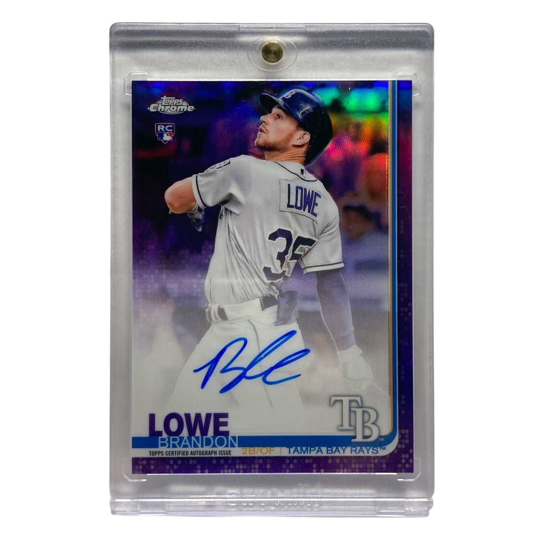 TOPPS MLBカード CHROME BRANDON LOWE RAYS 002/250 #RA-BL 中古 IT2