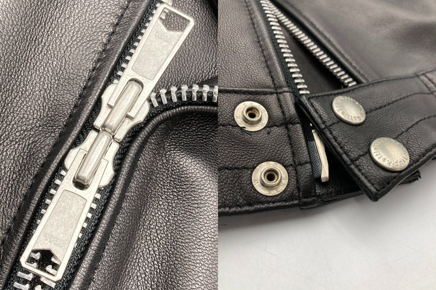 RATTLE TRAP ラトルトラップ ラムレザー ダブルライダース M0523LJM211 サイズM 中古 D4