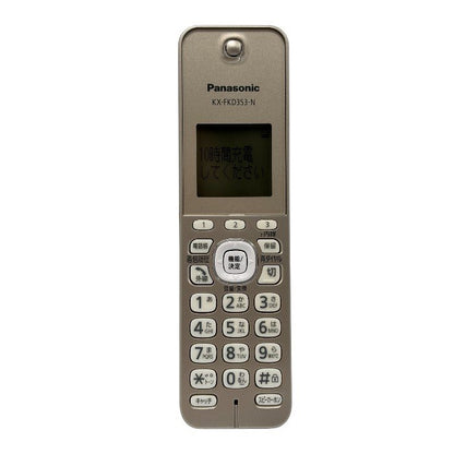 Panasonic パナソニック おたっくす デジタルコードレス FAX KX-PD725DL-N シャンパンゴールド ファックス 家電 電話機 コピー 家電製品 中古 W４