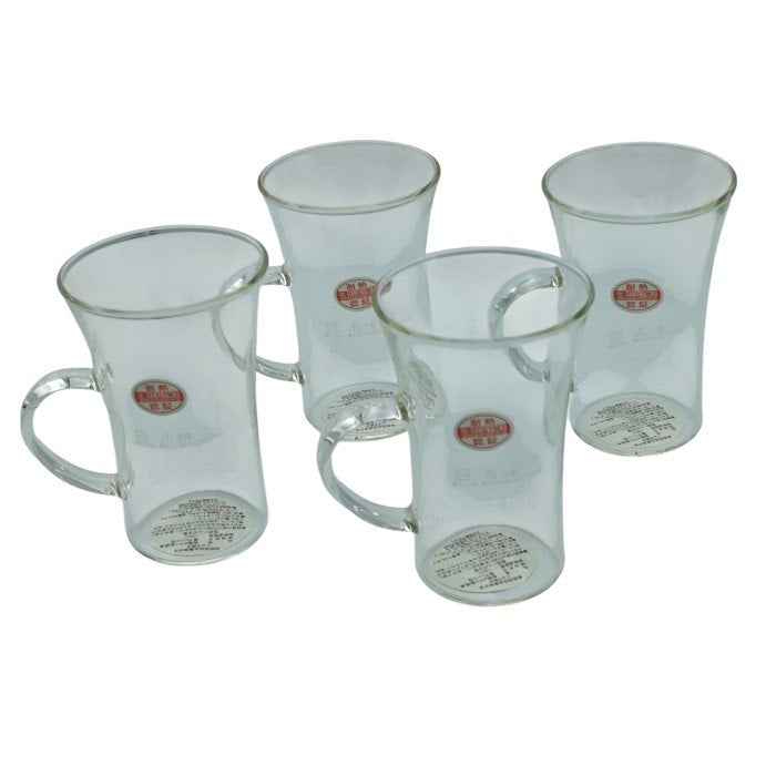 HARIO ハリオ 耐熱 ホットグラス すき 280ml HGT-2T (4点セット) 中古 H4