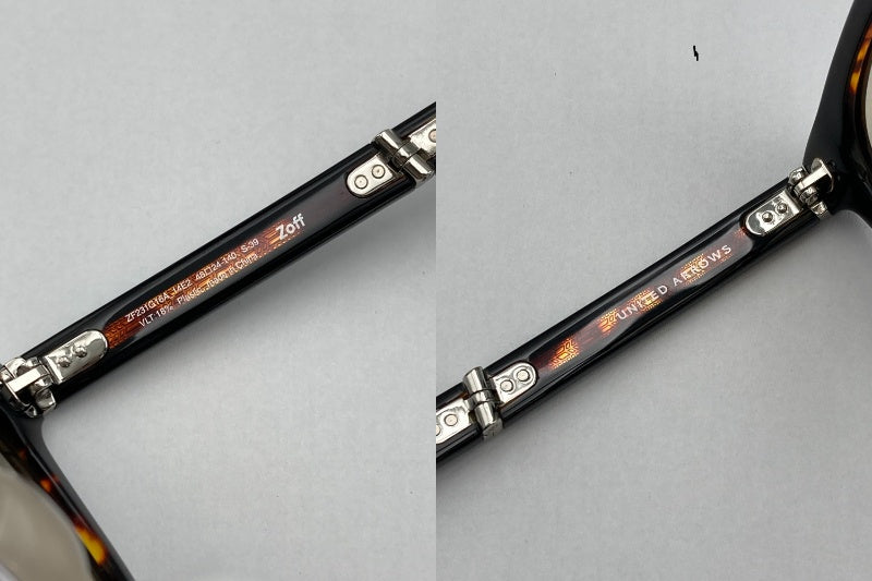 Zoff ゾフ×ユナイテッドアローズ  折りたたみサングラス ZF231G16A_14E2 中古 D4