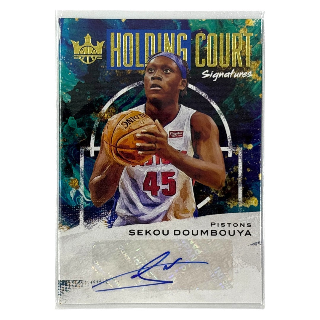 PANINI NBAカード COURT KINGS SEKOU DOUMBOUYA DETROIT PISTONS /99 #HC-SDO 中古 IT1