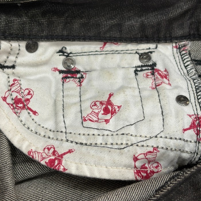 TRUE RELIGION トゥルーレリジョン デニム ミニスカート 26 レディース スカート ボトムス y2k 平成レトロ 中古 W４