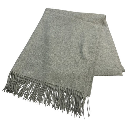 Johnstons ジョンストンズ 大判ストール ユニセックス カシミヤ100% ユナイテッドアローズ グレー 1736-343-3091 中古 T1