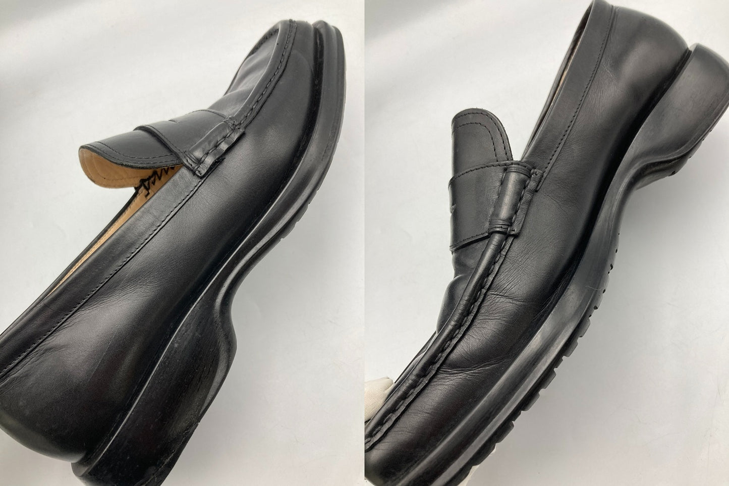 Salvatore Ferragamo フェラガモ コインローファー メンズ サイズ7 1/2 中古 D4