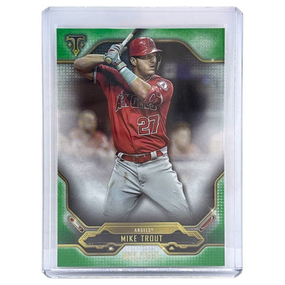 TOPPS MLBカード TRIPLE THREADS MIKE TROUT ANGELS /275 #1 中古 IT1