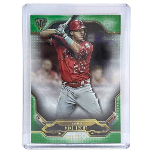 TOPPS MLBカード TRIPLE THREADS MIKE TROUT ANGELS /275 #1 中古 IT1