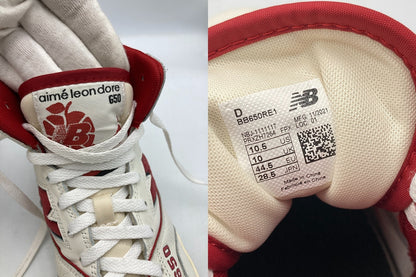 New Balance ニューバランス 650R Aime Leon Dore(エメ レオン ドレ) ハイカット スニーカー BB650RE1 サイズ28.5cm メンズ 中古 D4