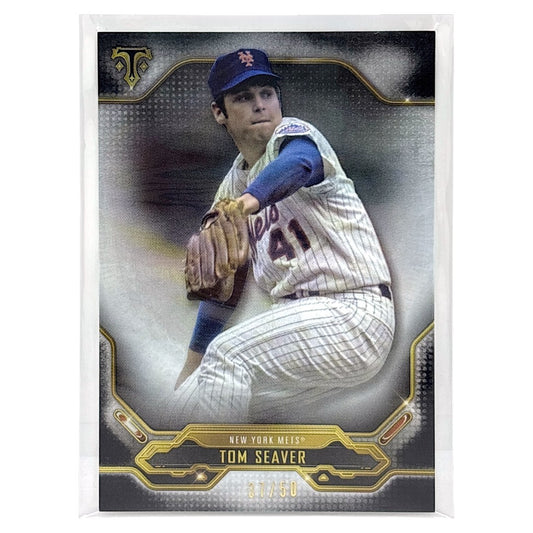 TOPPS MLBカード TRIPLE THREADS TOM SEAVER NEW YORK METS /50 #54 中古 IT1