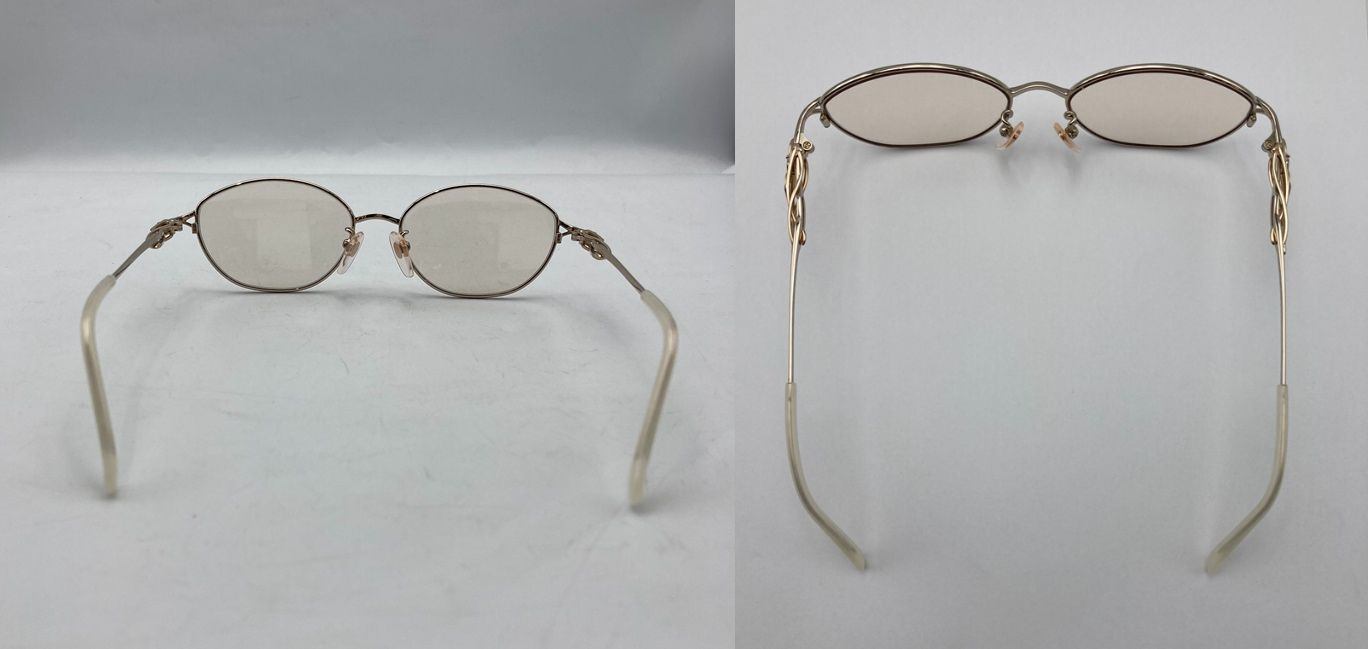 Jewel ジュエル フルリム 1/20 12KGF メガネフレーム/サングラス  JE-106 中古 D4