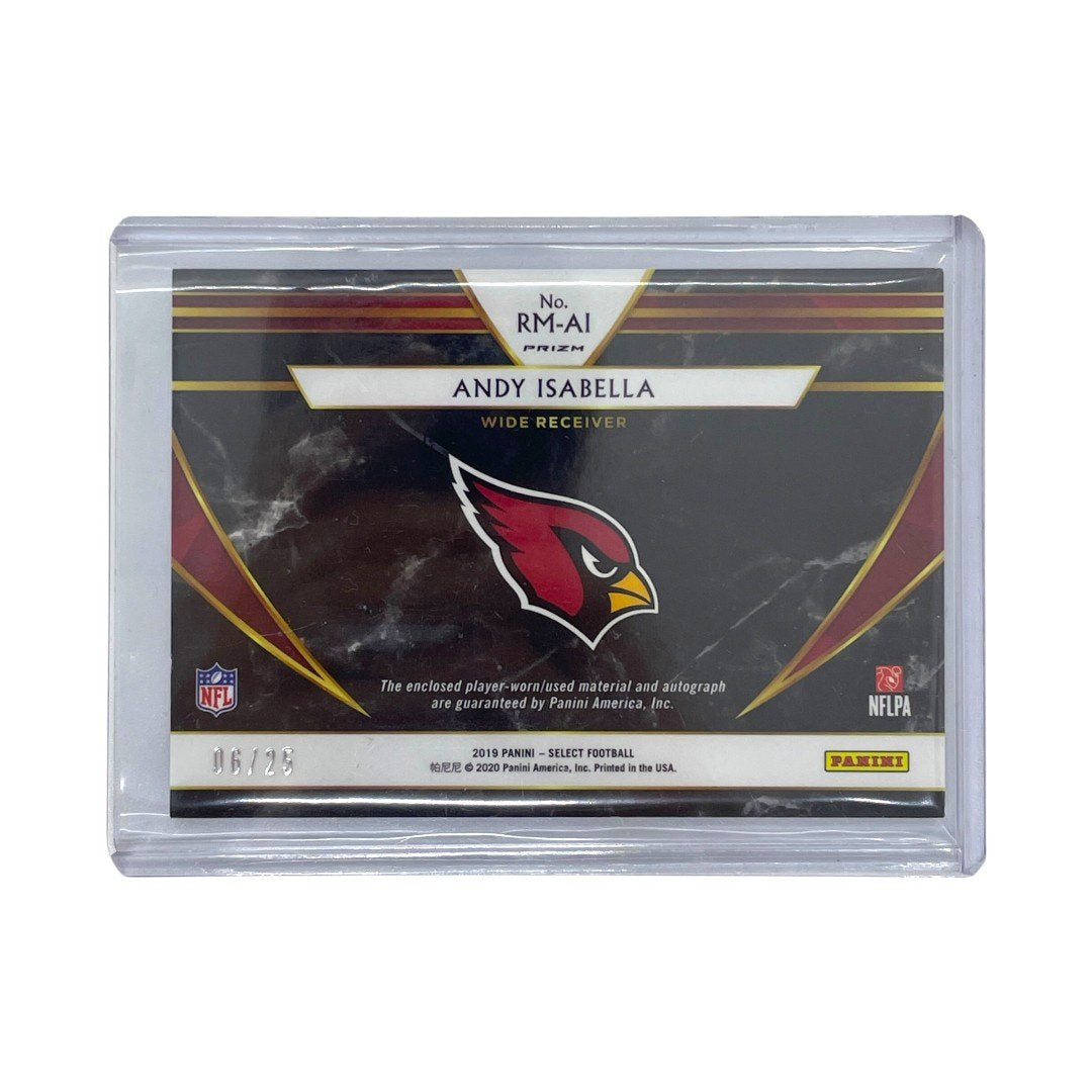 PANINI NFLカード SELECT PRIZM ANDY ISABELLA ARIZONA CARDINALS 06/25 #RM-AI 中古 IT1