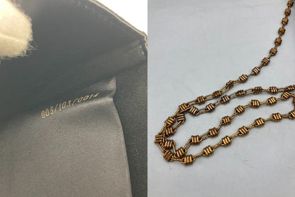 GUCCI グッチ マイクロGG サテン チェーン ショルダー バッグ ヴィンテージ ブラック 中古 D4