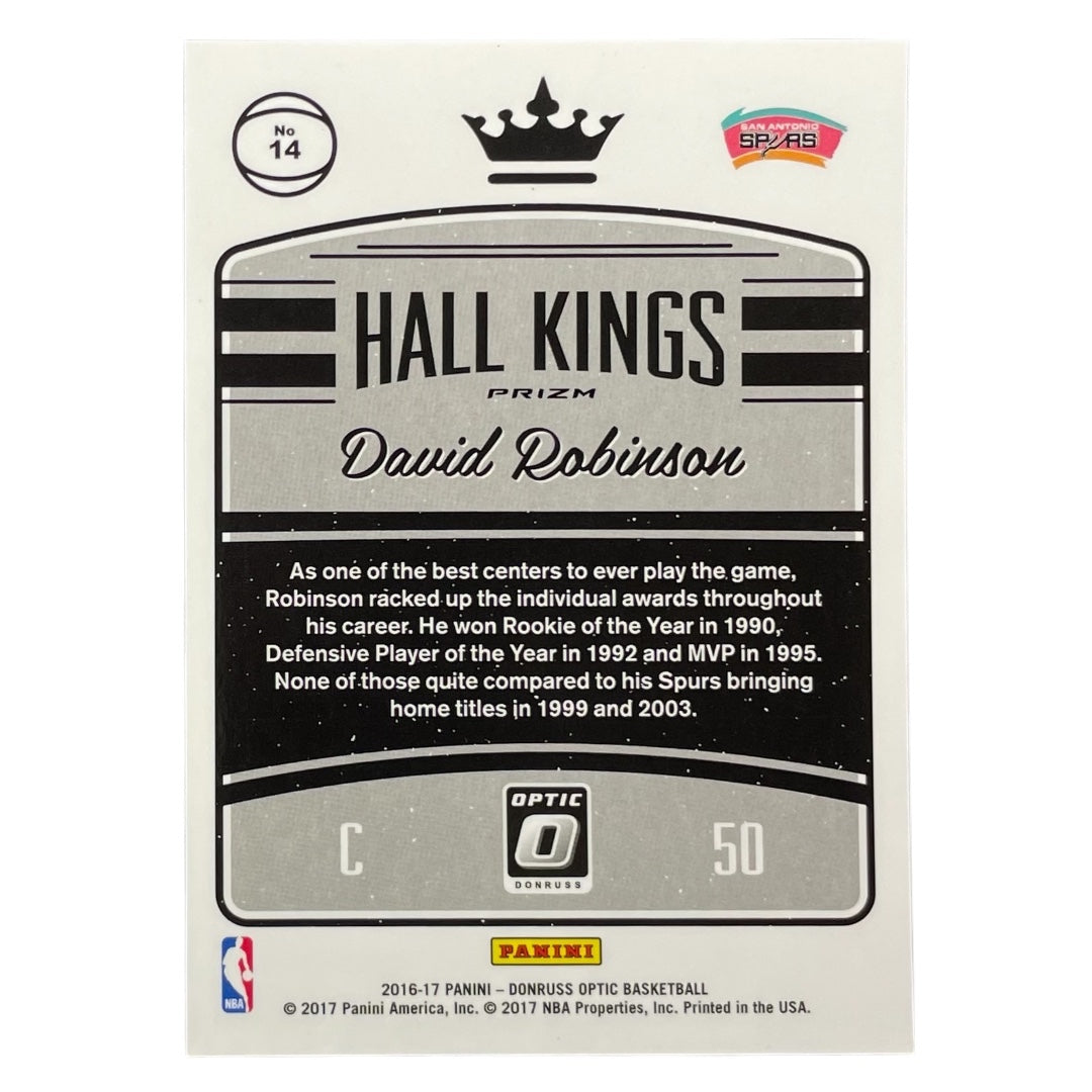 PANINI NBAカード DONRUSS OPTIC PRIZM DAVID ROBINSON SPURS #14 中古 IT2