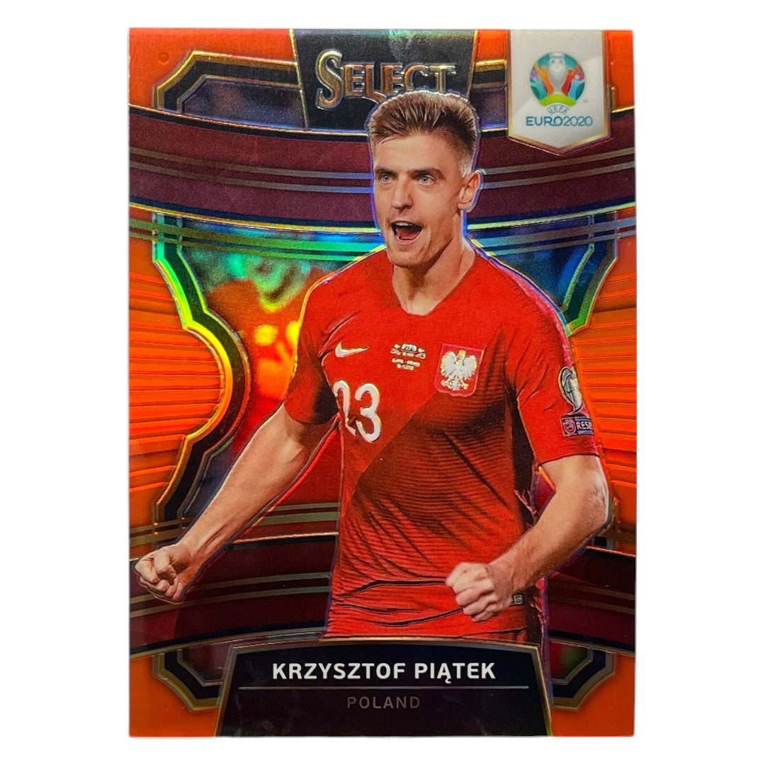 PANINI サッカーカード SELECT UEFA EURO PRIZM KRZYSZTOF PIATEK POLAND /125 #22 中古 IT2