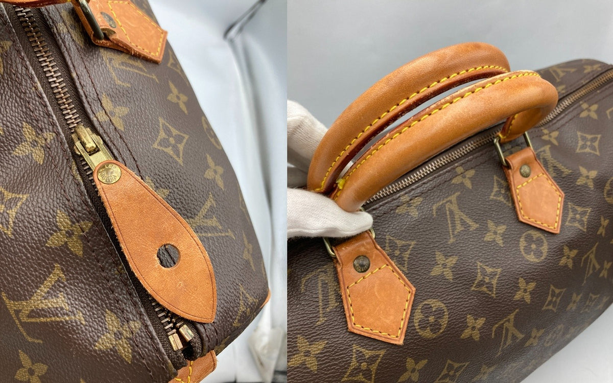 LOUIS VUITTON ルイヴィトン モノグラム スピーディ40 ハンドバッグ M41522 中古 D4
