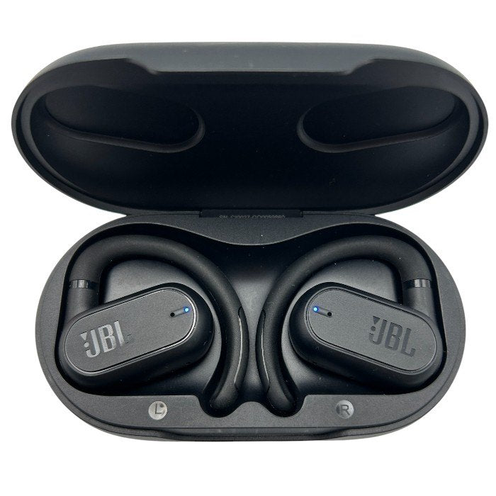 JBL ジェイビーエル SOUNDGEAR SENSE ワイヤレス イヤホン ブラック Bluetooth ブルートゥース オープンイヤー IP54防水 耳を塞がない 音漏れ防止 中古 W４