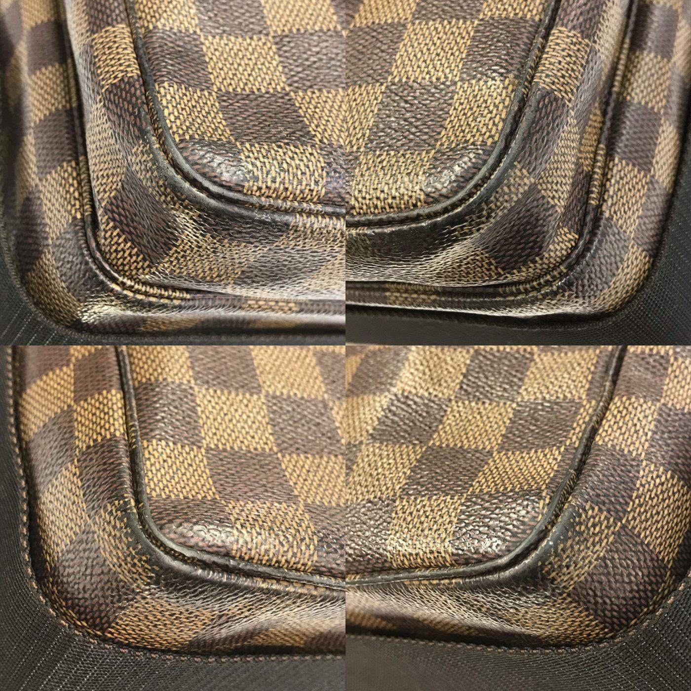 LOUIS VUITTON ルイヴィトン ダミエ エベヌ ブロードウェイ ショルダーバッグ メンズ 斜め掛けショルダー ビジネスバッグ ブラウン N42270 中古 T1