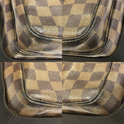 LOUIS VUITTON ルイヴィトン ダミエ エベヌ ブロードウェイ ショルダーバッグ メンズ 斜め掛けショルダー ビジネスバッグ ブラウン N42270 中古 T1