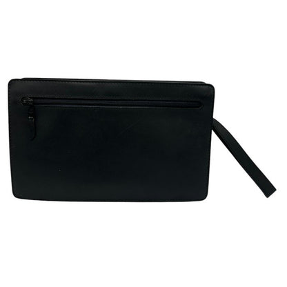 dunhill ダンヒル レザー セカンドバッグ 本革 鞄 クラッチバッグ メンズ ビジネス おでかけ 中古 W４