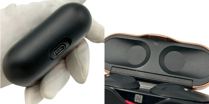 SONY ソニー ワイヤレスイヤホン WF-1000XM3 ブラック 家電 オーディオ Bluetooth 充電式 中古 W４