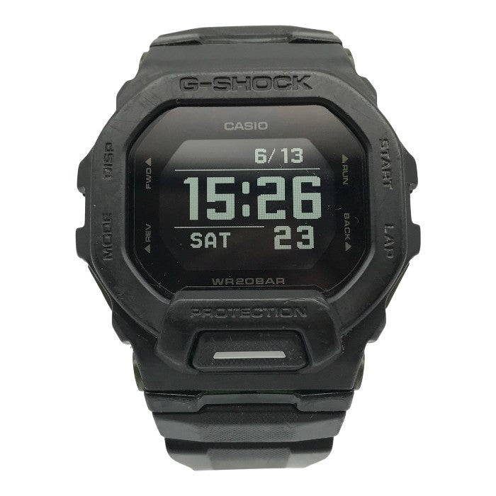 CASIO G-SHOCK G-SQUAD 腕時計 メンズ クォーツ デジタル ランニング トレーニング モバイルリンク ブラック GBD-200-1JF 中古 T1