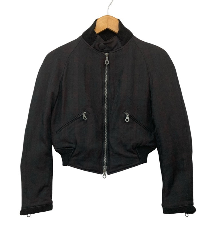 TOKITO トキト チェック柄 ライダース ブルゾン サイズ2 中古 D4