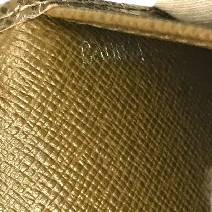 LOUIS VUITTON ルイヴィトン タイガ アジェンダポッシュ 手帳カバー ユニセックス シンプル リングなし ブラウン R20415 中古 T1