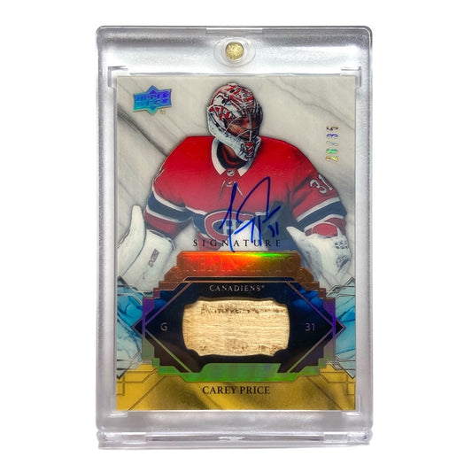 UPPER DECK NHLカード ENGRAINED CAREY PRICE CANADIENS 26/35 #R-CP 中古 IT2