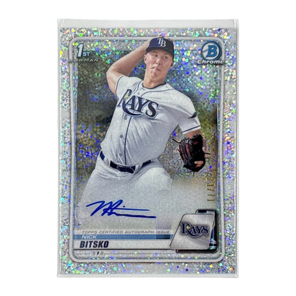 TOPPS MLBカード BOWMAN CHROME 1ST NICK BITSKO TAMPA BAY RAYS /71 #CDA-NB 中古 IT1