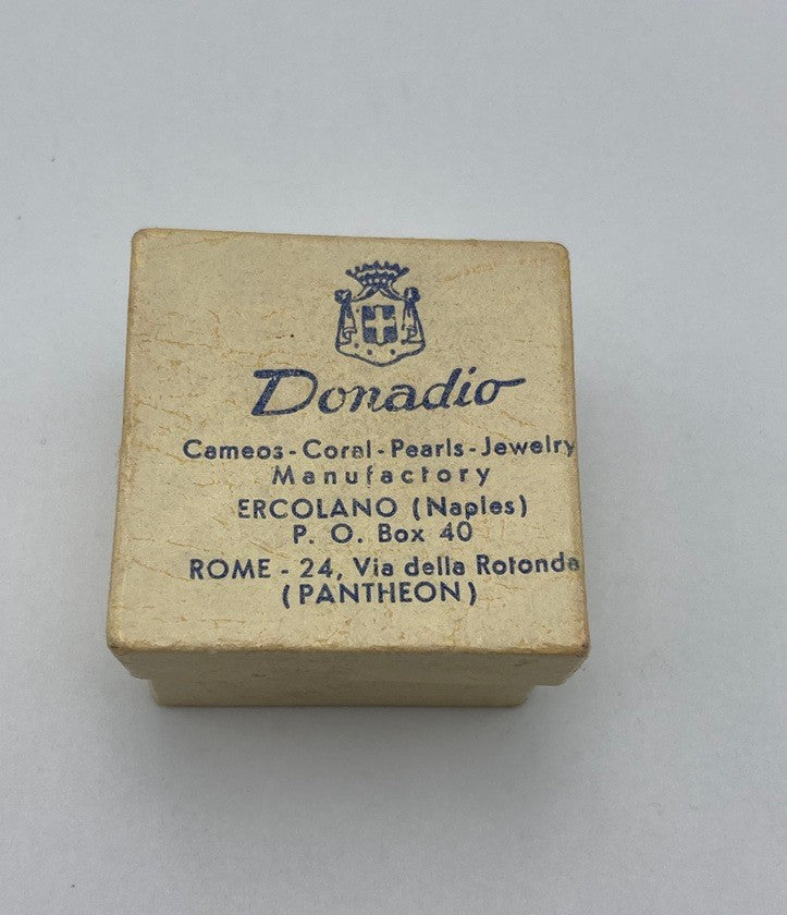 Donadio ドナディオ カメオ ブローチ/ペンダントトップ 中古 D4