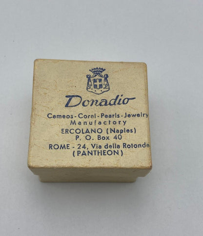 Donadio ドナディオ カメオ ブローチ/ペンダントトップ 中古 D4