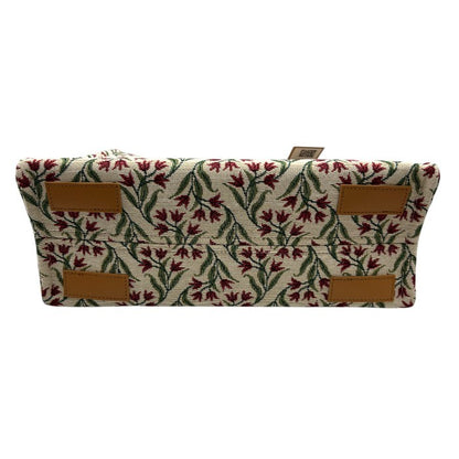 未使用品 Nostalgic Garage × ITALIAN DECOR FABRICS ノスタルジックガレージ トートバッグ イタリアンデコールファブリックス 鞄 ハンドメイド 日本製 中古 W４