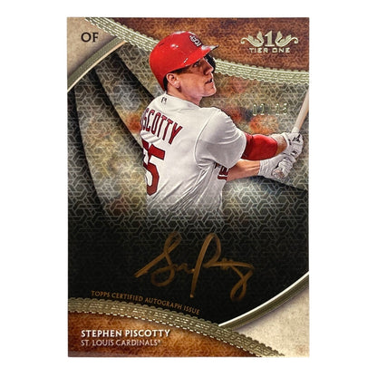 TOPPS MLBカード TIER ONE STEPHEN PISCOTTY CARDINALS 02/25 #BOA-SPI 中古 IT2