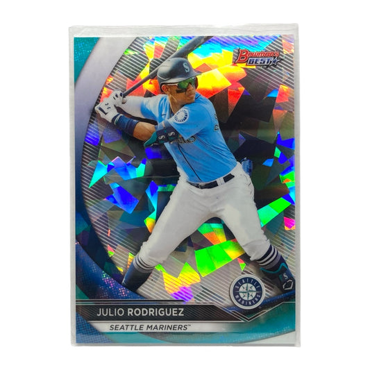 TOPPS MLBカード BOWMAN'S BEST JULIO RODRIGUEZ MARINERS #TP-15 中古 IT2