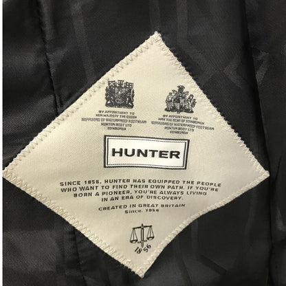HUNTER ハンター ダウンジャケット レディース 冬 ファー ブラック XSサイズ 中古 N1