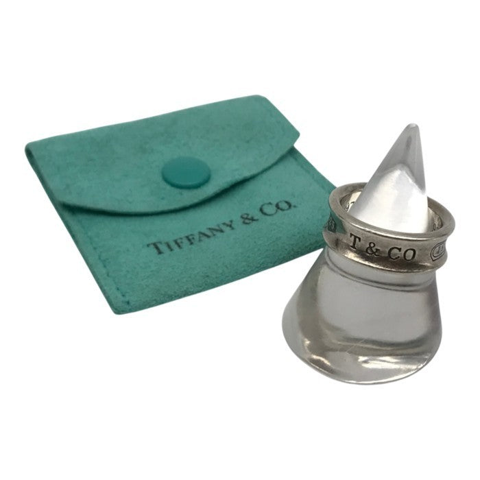 TIFFANY＆Co. ティファニー 1837 リング レディース シルバー925 SV シンプル ロゴ 9号 中古 T1
