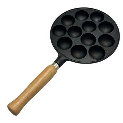 未使用品 鍋元 南部鉄器 たこ焼きセット たこ焼きプレート IH 直火 調理器具 中古 W４