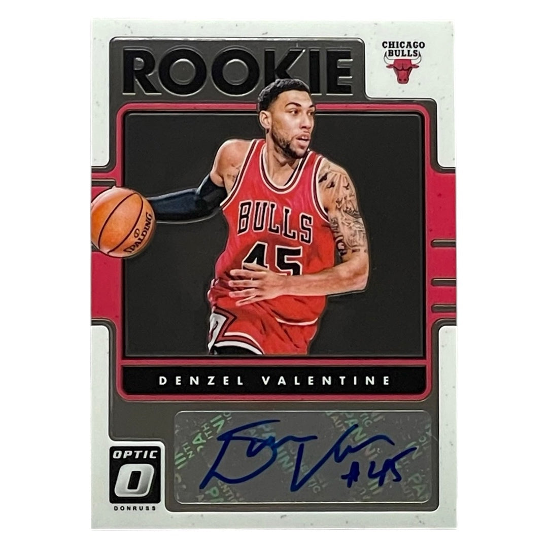 PANINI NBAカード DONRUSS DENZEL VALENTINE CHICAGO BULLS #46 中古 IT2