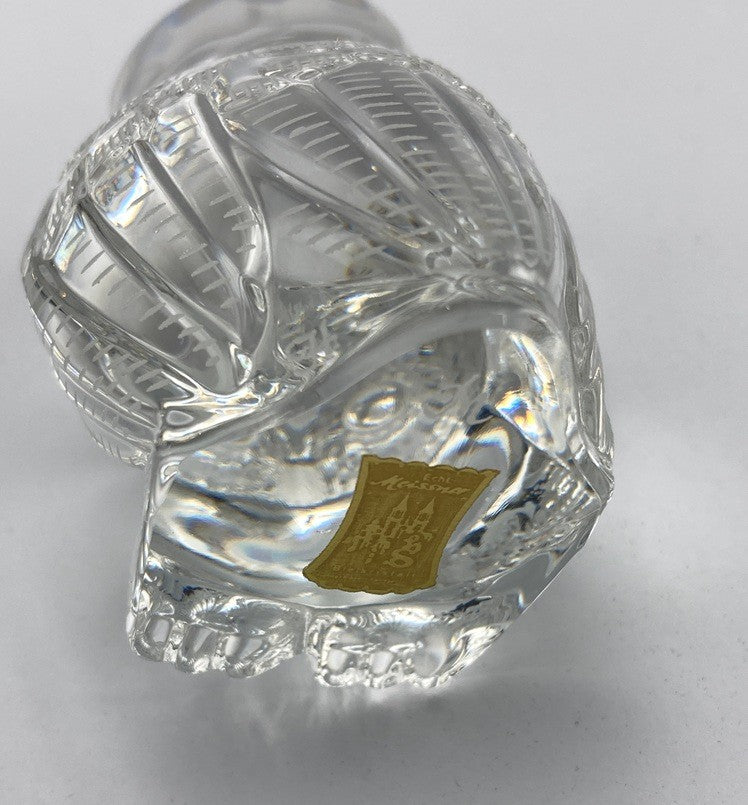 Meissen マイセンクリスタル フクロウ 置物 中古 D4