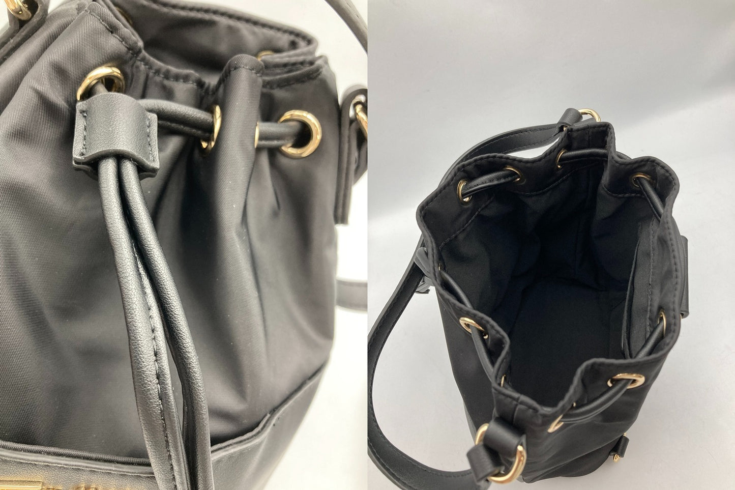 TOMMY HILFIGER トミーヒルフィガー 3WAY バケットバッグ AW12468 BDS 中古 D4