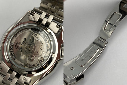 SEIKO セイコー 5スポーツ SKXシリーズ GMT オートマティック 腕時計 SBSC017 中古 D4