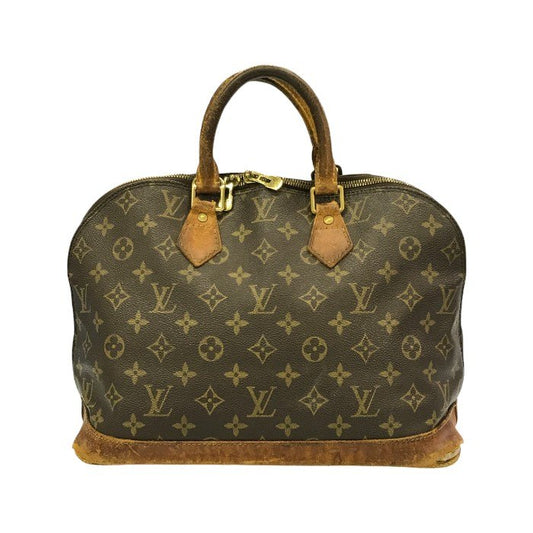 LOUIS VUITTON ルイヴィトン モノグラム アルマPM ハンドバッグ レディース 定番 シンプル ブラウン M53151 中古 T1
