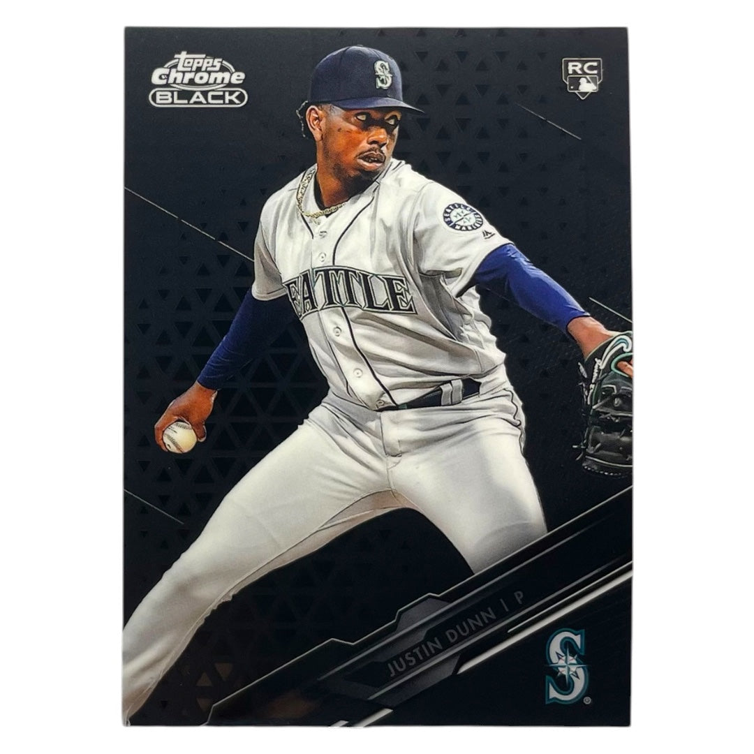 TOPPS MLBカード CHROME JUSTIN DUNN SEATTLE MARINERS #65 中古 IT2