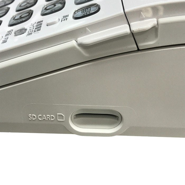 Panasonic パナソニック デジタルコードレス普通紙ファクス 子機1台付き ホワイト FAX ファクシミリ ナンバーディスプレイ/SDカード対応 KX-PD360DL-W 中古 T1