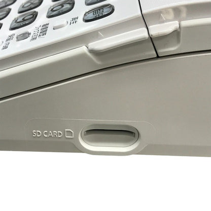 Panasonic パナソニック デジタルコードレス普通紙ファクス 子機1台付き ホワイト FAX ファクシミリ ナンバーディスプレイ/SDカード対応 KX-PD360DL-W 中古 T1