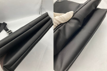 HUNTING WORLD ハンティングワールド ナイロン ショルダーバッグ ブラック 中古 D4