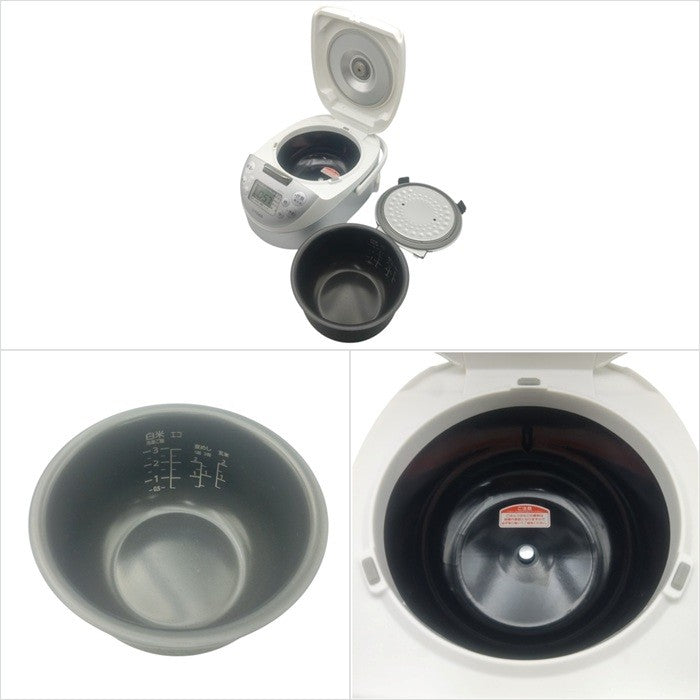 TIGER タイガー 3合 IHジャー炊飯器 3合 炊きたて JPF-G055 WL 中古 H4